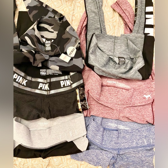 XS VICTORIA SECRET PINK LEGGINGS bundle!!!❤️❤️ - Picture 2 of 2